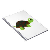 niedliche Schildkröte Notizblock (Rechte Seite)