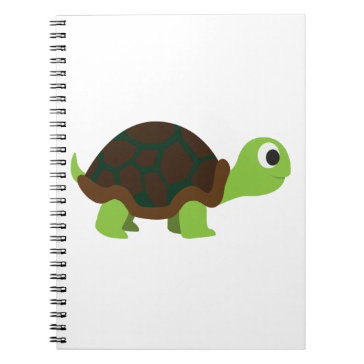 niedliche Schildkröte Notizblock (Vorderseite)