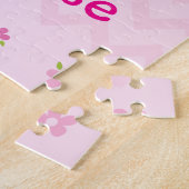Niedliche Schildkröte-personalisiertes Puzzlespiel Puzzle (Seite)