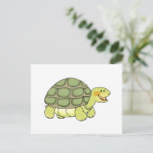 Niedliche Schildkröte Postkarte (Stehend Vorderseite)