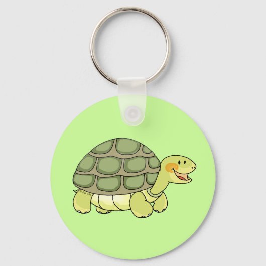 Niedliche Schildkröte Schlüsselanhänger (Vorderseite)