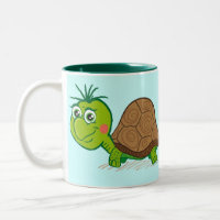Niedliche Schildkröte-Tasse