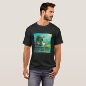Niedliche Schildkröte und die Hase-Kunst T-Shirt (Vorne ganz)