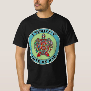 Niedliche Schildkröte "Wortspiel" T - Shirt