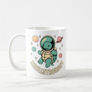 Niedliche Schildkrötenkunst Kaffeetasse