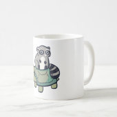 Niedliche Schildkrötenmagie Kaffeetasse (VorderseiteRechts)