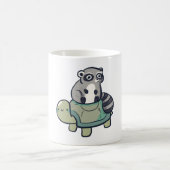 Niedliche Schildkrötenmagie Kaffeetasse (Mittel)