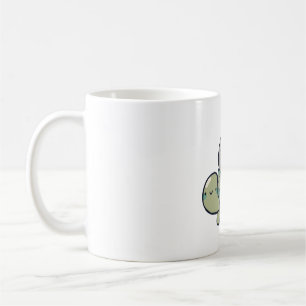 Niedliche Schildkrötenmagie Kaffeetasse