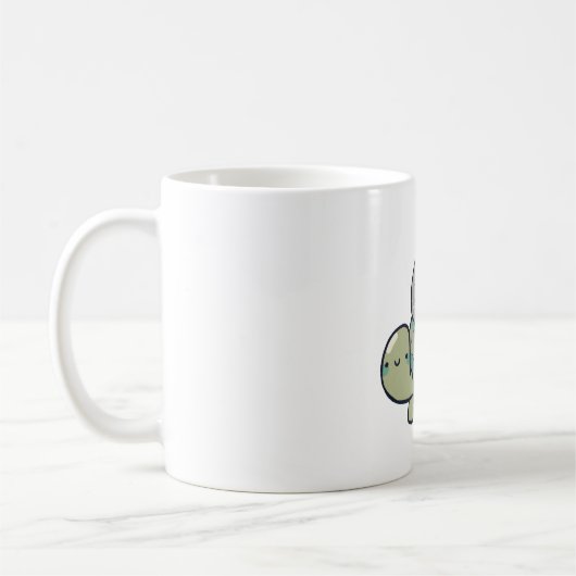 Niedliche Schildkrötenmagie Kaffeetasse (Links)
