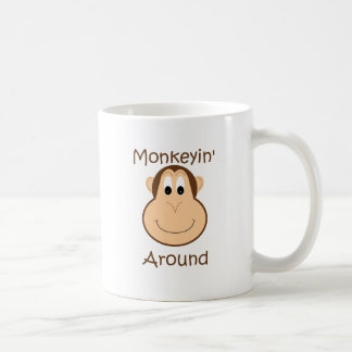 Niedliche Schimpansekaffee-Tasse Kaffeetasse