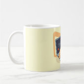 Niedliche Schlafcomputer Kaffeetasse (Links)