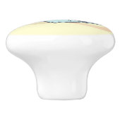 Niedliche Schlafcomputer Keramikknauf (Seitenansicht)