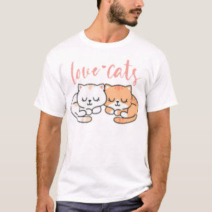 Niedliche schlafende Katzen 1 T-Shirt