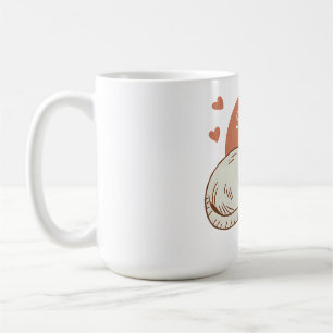 Niedliche Schlafkatze Kaffeetasse