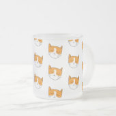 Niedliche Schlaflosigkeit Katze Mattierte Tasse (VorderseiteRechts)