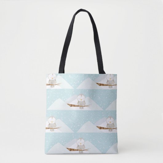Niedliche Schlafschneedecke Tasche (Vorderseite)