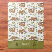 Niedliche Schläge auf Baumzweigen - Muster Puzzle