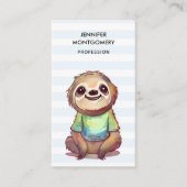 Niedliche Schläge mit Shirt Visitenkarte (Vorderseite)