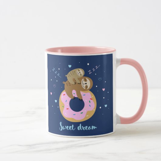 Niedliche Schläge Tasse (Rechts)