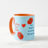 Niedliche Schläger! Liebe I Schläger! Bekloppt für Tasse (Vorderseite Links)