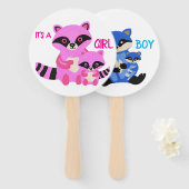 niedliche Schläger mit Handgebläse Fächer (Vorne und Hinten)