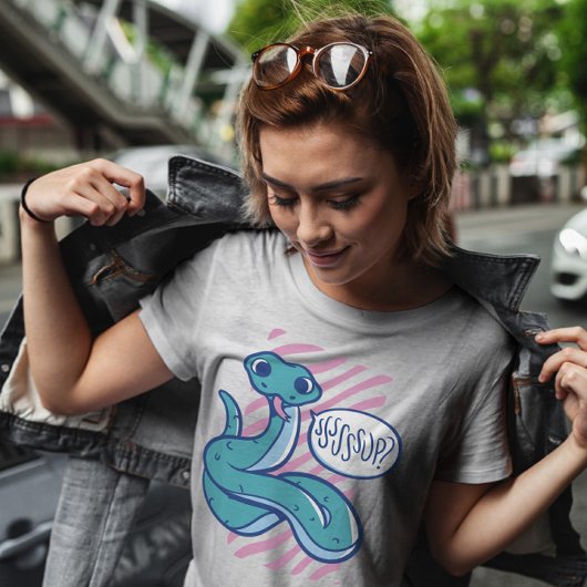 Niedliche Schlange T-Shirt