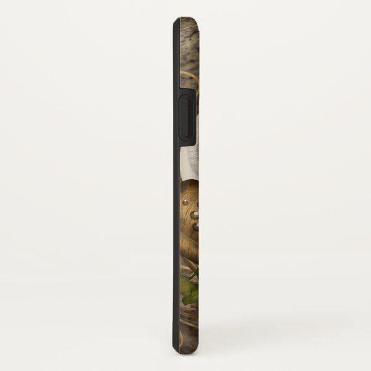 Niedliche Schleiereule Case-Mate iPhone Hülle (Hinten/Rechts)