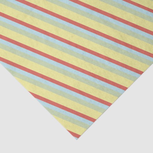 Niedliche, schlichte Streifen Seidenpapier (Ausschnitt)