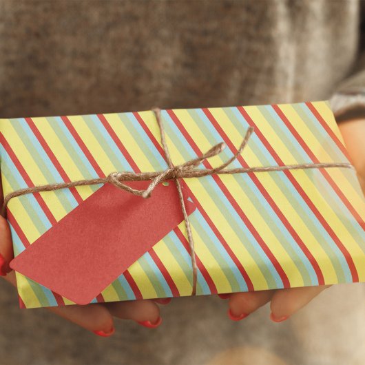 Niedliche, schlichte Streifen Seidenpapier