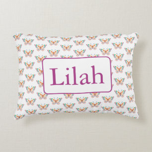 Niedliche Schmetterlinge Dekokissen