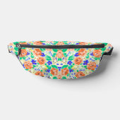 Niedliche Schmetterlinge Rose Muster Bauchtasche (Ablage )