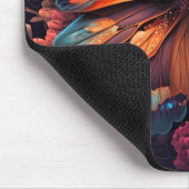 Niedliche Schmetterlingsdarstellung Mousepad (Ecke)
