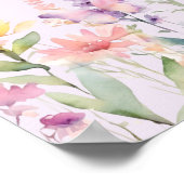 Niedliche Schmetterlingskarten und Geschenke Kinde Poster (Ecke)