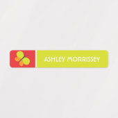 Niedliche Schmetterlingskinder Name Etiketten (Design 2)