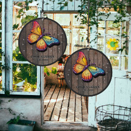 Niedliche Schmetterlingskunst Windspiel