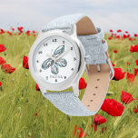 niedliche Schmetterlingsliebhaber Armbanduhr<br><div class="desc">niedliche Schmetterlingsliebhaber von Mädchen tragen den Namen Watch</div>