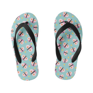 Niedliche Schmetterlingsmuster Kinderbadesandalen