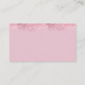 Niedliche Schmetterlingspuchzettel Begleitkarte (Rückseite)