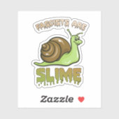 Niedliche Schnecke für den Einzelhandel - Faschist Aufkleber (Blatt)