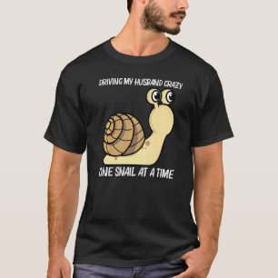 Niedliche Schnecke für Frauen Mama Wasser Süßwasse T-Shirt