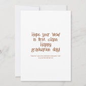 Niedliche Schnecke hat sie an den oberen Abschluss Karte (Rückseite)