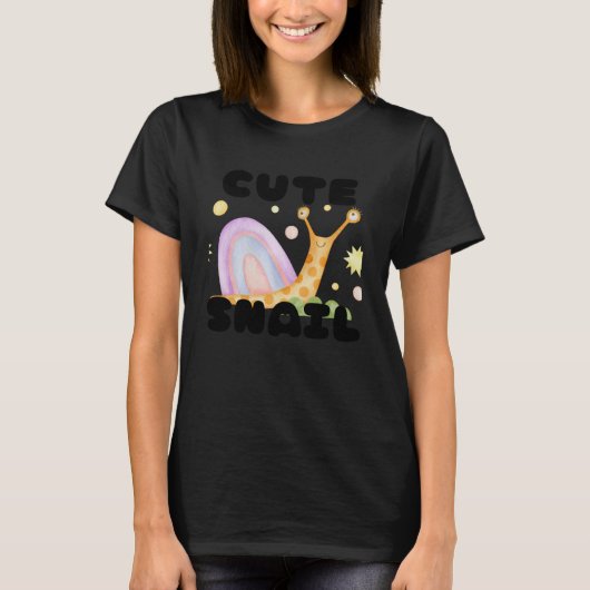 Niedliche Schnecke Nr. 3 Pullover Hoodie (Vorderseite)