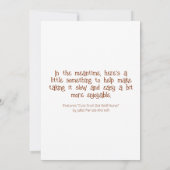 Niedliche Schneckenkurse erholen sich bald Karte (Rückseite)