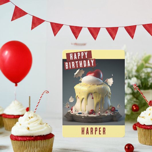 Niedliche Schneeballkarte Feiertagskarte