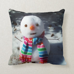 niedliche SchneeballWeihnachten Kissen