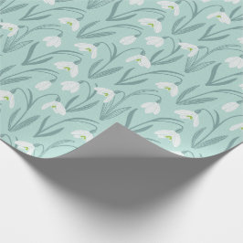 Niedliche Schneeflocke Geschenkpapier