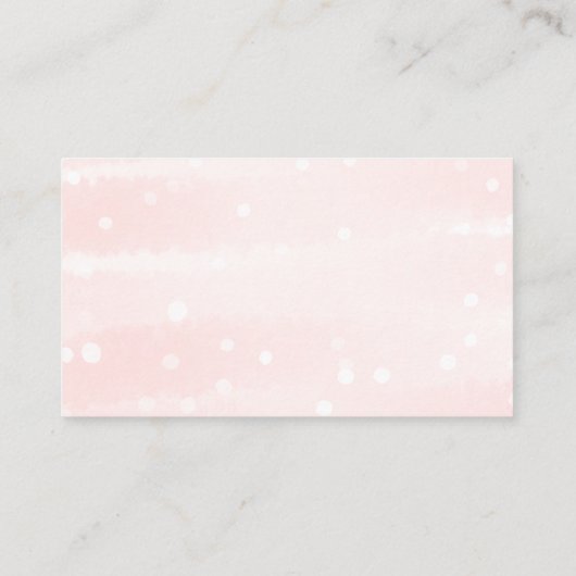 Niedliche Schneeflocken Kinderduschbücher für Kind Begleitkarte (Rückseite)