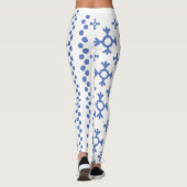 Niedliche Schneeflocken Muster Thunder_Cove Leggings (Rückseite)