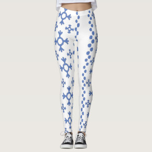 Niedliche Schneeflocken Muster Thunder_Cove Leggings