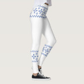 Niedliche Schneeflocken Muster Thunder_Cove Leggings (Rechts)